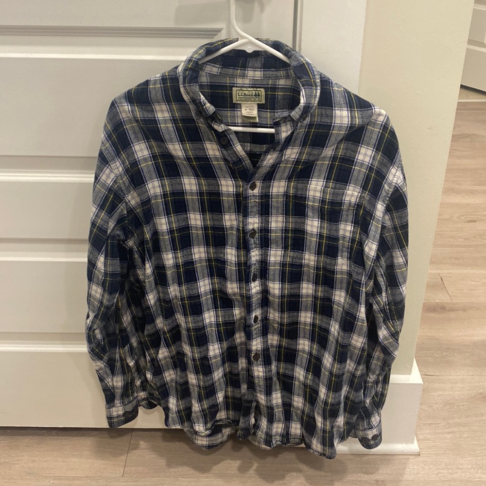LL Bean flannel